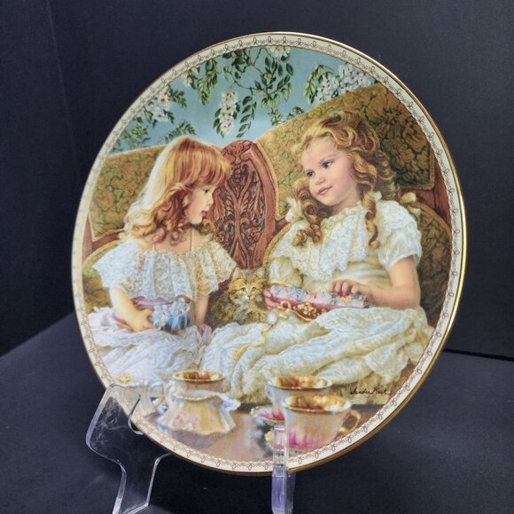 Best Friends by Sandra Kuck Collectors Plate - Sugar and Spice 1993 - Picture 3 of 6